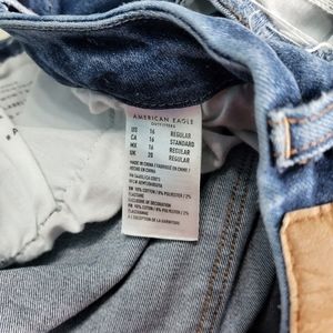 America Eagle high rise jeans